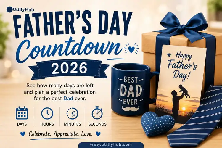 Father's Day Countdown 2026 celebration and gift ideas